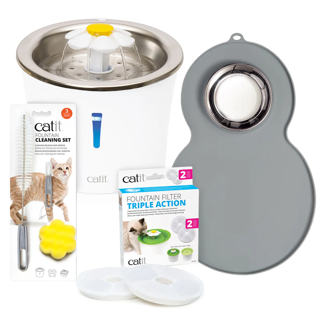 Cat Fountains & Feeders